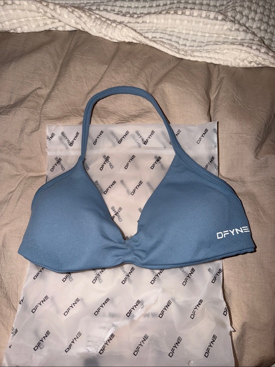 Dfyne Other - DFYNE Women's Sky Blue Supportive Sports Bralette